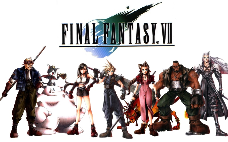 Aerith Gainsborough, Final Fantasy VII, Cloud Strife, Tifa Lockhart, 1080P, Cid Highwind, Final Fantasy, Sephiroth (Final Fantasy), Barret Wallace, Cait Sith