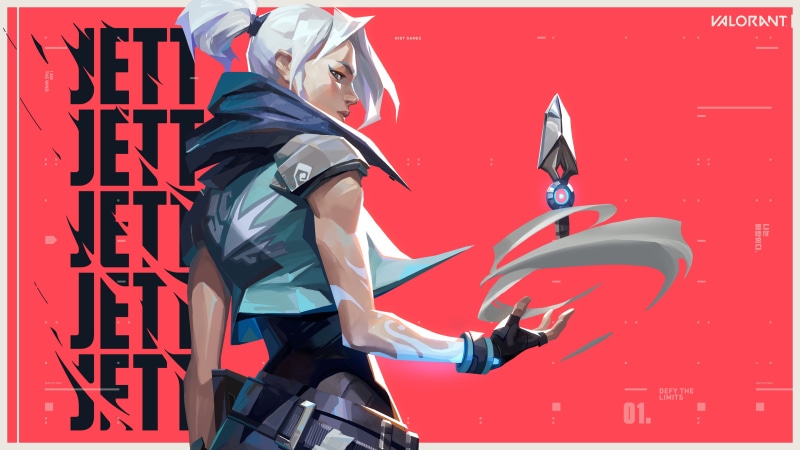 Valorant, Jett (Valorant), 4K, Riot Games