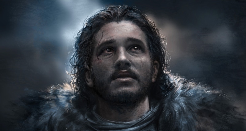 dirt, social issues, focus, contemplation, john, 2K, dirty, fear, hood - clothing, beard, dark, photography, snow, adult, looking at camera, serious, Game of Thrones