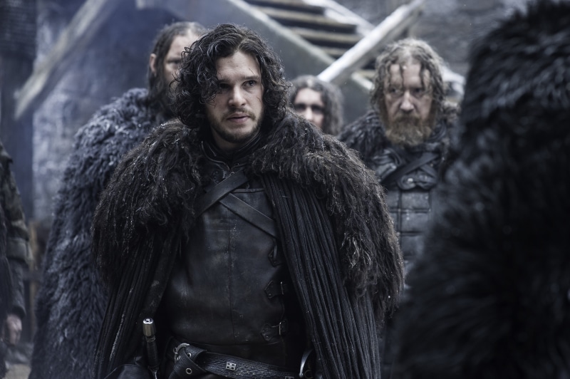 4K, mid adult, fur hat, game, snow, real people, hair, day, thrones, jon, Jon Snow, Game of Thrones, people, fur coat, looking at camera, Kit Harington