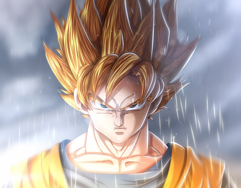 dragon ball super, dragon ball, 1080P, deviantart, anime, digital art, artist, artwork, goku, hd