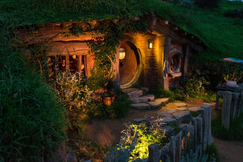 New Zealand, Matamata, Hobbit House, 2K