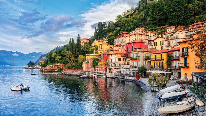 town, 1080P, lecco, varenna, tourism, bay, lake como, coast, tourist attraction, lake, lombardy