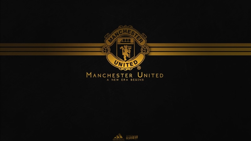 representation, architecture, sign, manchester united best, the past, communication, black background, 1080P, single object, yellow, text, western script