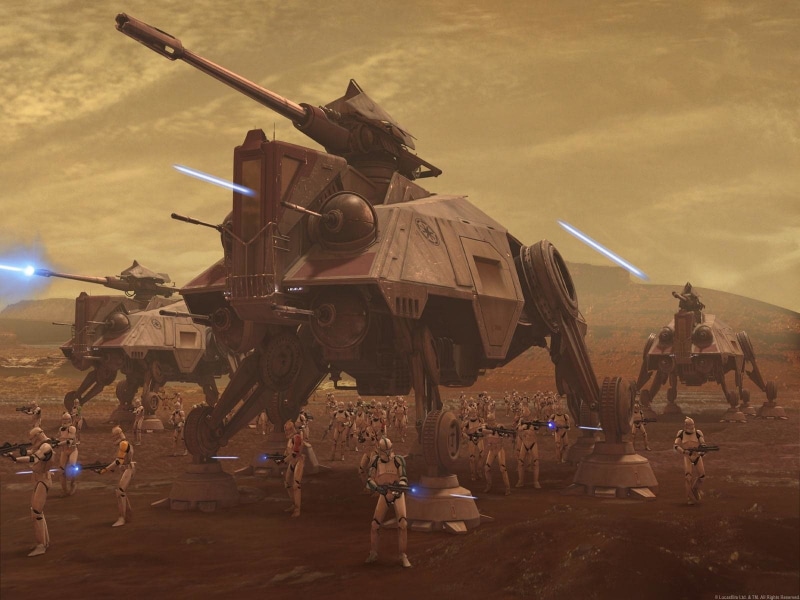 720P, Clone Trooper, Star Wars, AT-TE, Star Wars: The Clone Wars