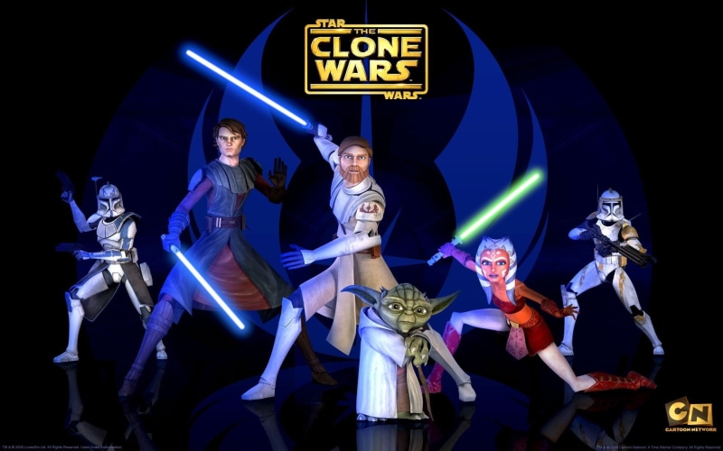 illuminated, smiling, indoors, Clone Trooper, Captain Rex, no people, text, Commander Cody, representation, motion, glowing, Green Lightsaber, female likeness