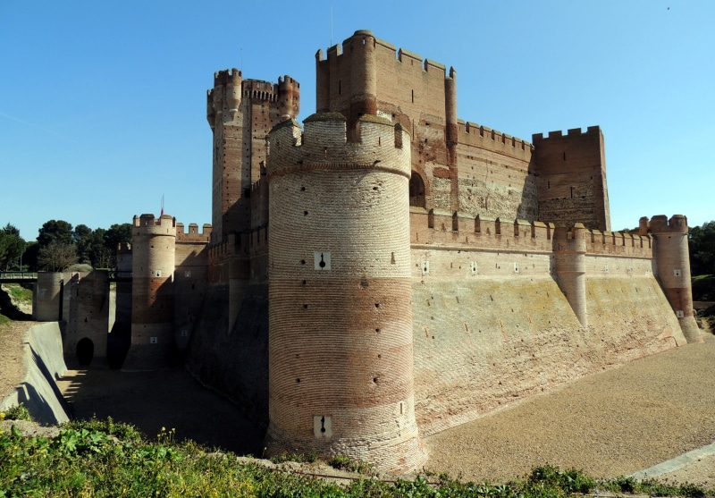 history, famous Place, del, castle, 4K, campo, concrete, brown, architecture, fort, medina
