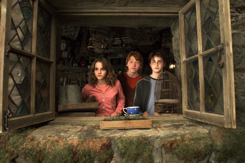 1080P, Harry Potter and the Prisoner of Azkaban, Ron Weasley, Hermione Granger, Harry Potter