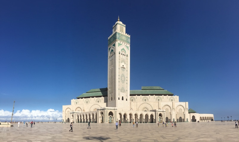 arabic Style, morocco, built Structure, incidental people, 5K, architecture, travel Destinations, the past, clear sky, casablanca, nature, building, muslim