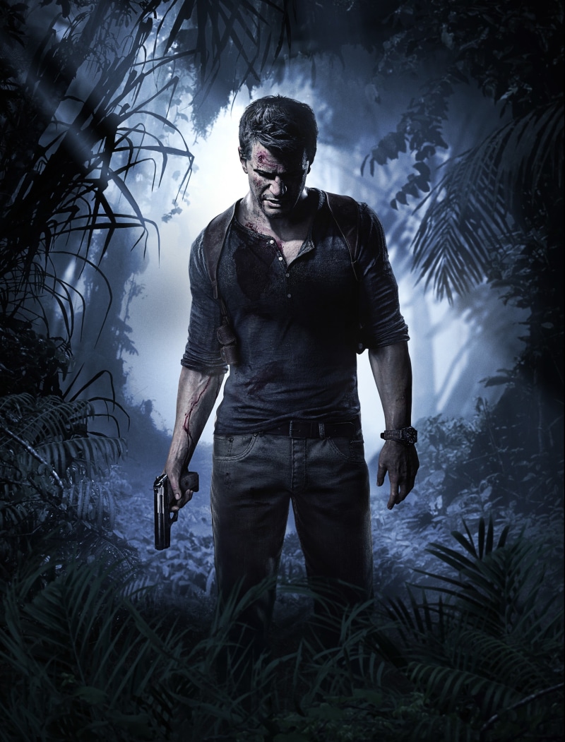 2K, one Person, caucasian Ethnicity, video games, danger, communication, nature, rain, shirt, henley, black Color, mystery, spooky, heroes, fear, digital composite
