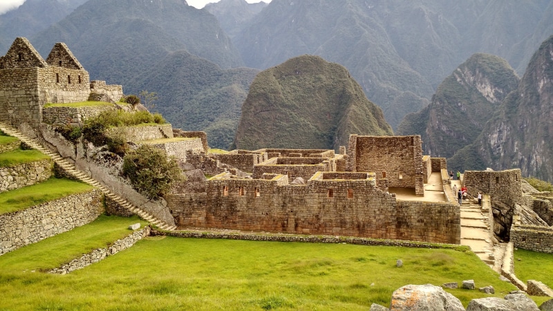 built structure, stone Material, daytime, machu Picchu, ollantaytambo, mountain, latin American Civilizations, building exterior, cusco City, archaeology