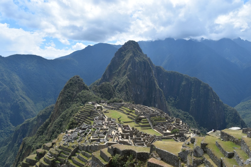 ancient civilization, non-urban scene, tranquility, cuzco, beauty in nature, macchu picchu, mountain peak, history, cloud - sky, city, no people, unesco