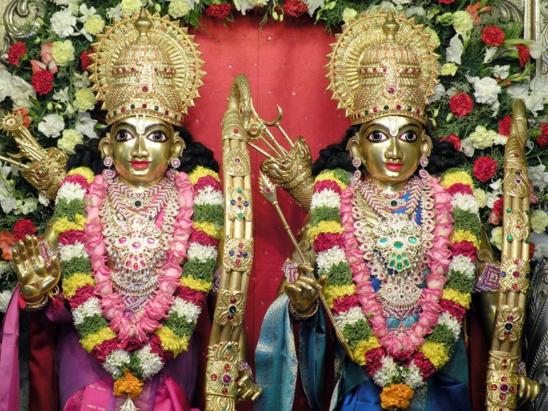 belief, clothing, statues, sri, Lord Ram, representation, rama, human representation, male likeness, day, sculpture, indoors, statue, real people, art and craft
