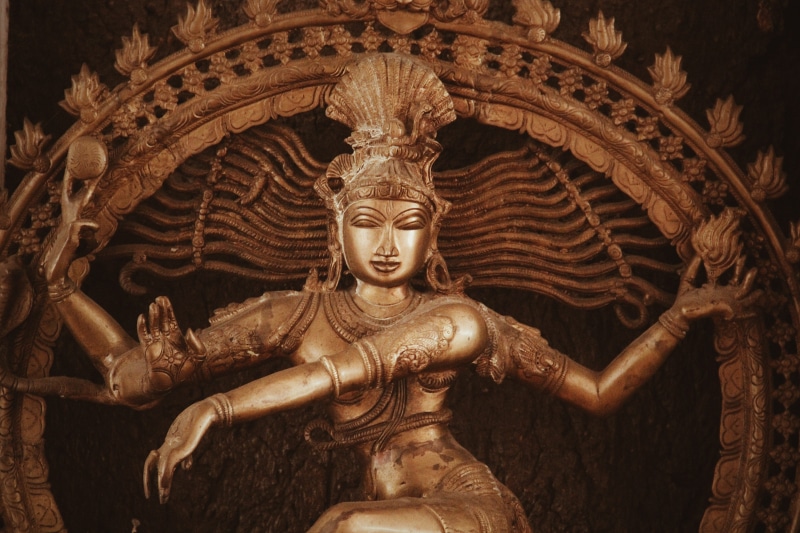 sculpture, ornate, low angle view, history, male likeness, chile, nataraja, close, spirituality, creativity, indium, religion, craft, representation, the past