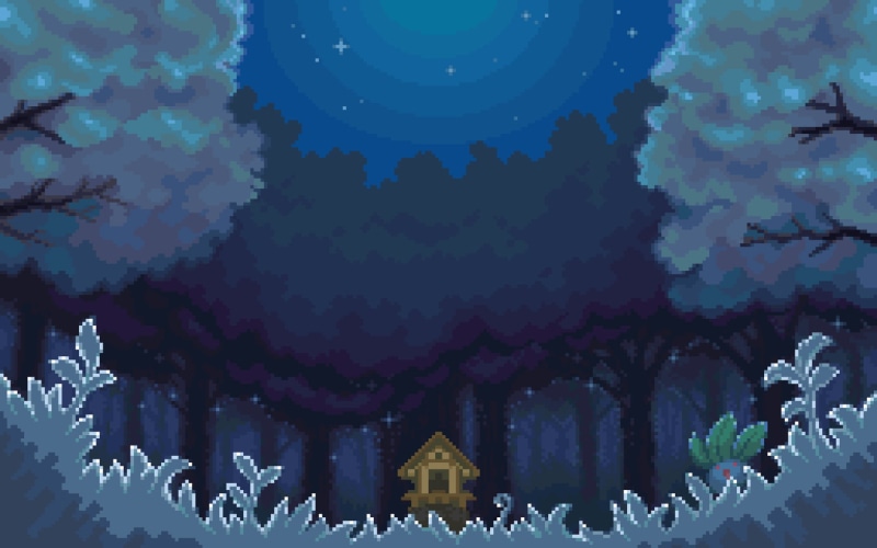 growth, building exterior, art and craft, no people, Pokémon, pixels, 1080P, digital composite, architecture, cloud - sky, place of worship, plant, sky