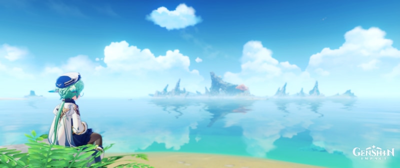 2K, wide screen, screen shot, Genshin Impact