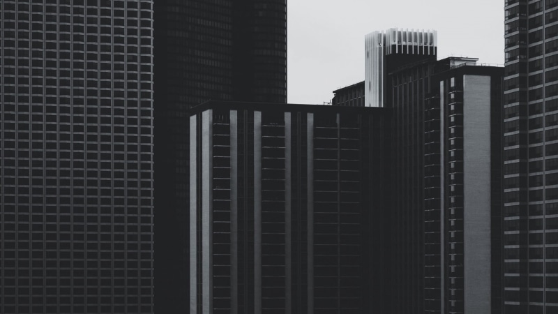 outdoors, urban, photography, city, low angle view, 1080P, minimalism, financial district, day, building exterior, tall - high, modern, building, architecture