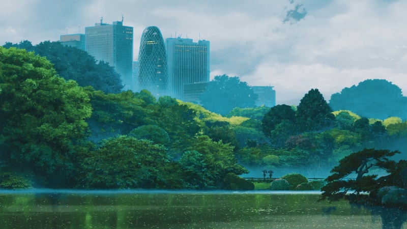 building Exterior, scenics, tall - high, artwork, tree, 1080P, leafed, office Building, landscape, built structure, china - East Asia, downtown District