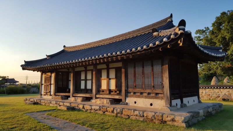 nature, cultures, near, built structure, seosan, tree, autumn sky, outdoors, the past, house, china - East Asia, roof, temple - Building, ancient, architectural column