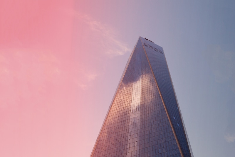 skyscraper, trade, tall - High, sky, tower, outdoors, beauty in nature, office, copy space, building, city, manhattan, urban Skyline, architecture, new