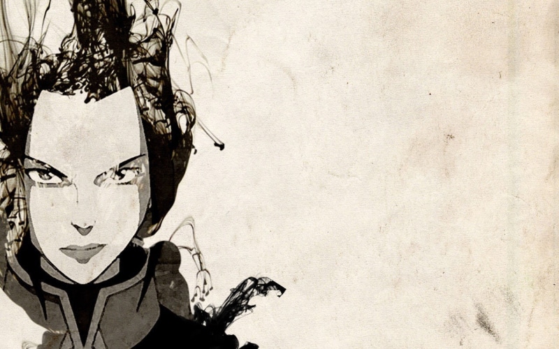 Princess Azula, architecture, plant, copy space, built structure, wall - building feature, wall, representation, human representation, art and craft, digital composite