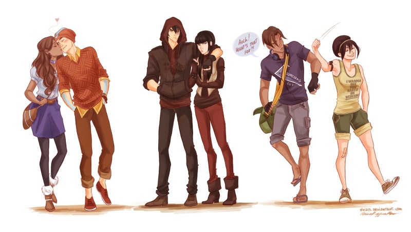 2K, anime, Avatar: The Last Airbender