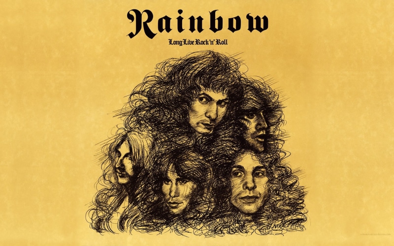 Rainbow, Band (Music), Hard Rock, Heavy Metal, 1080P, Album Cover, Metal
