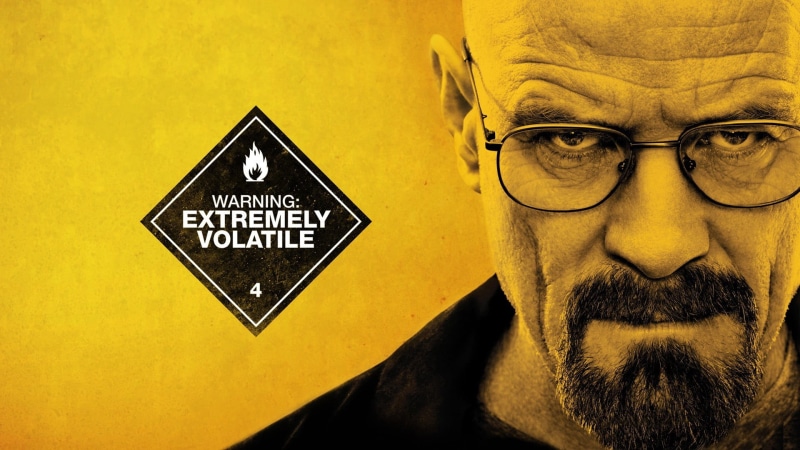 yellow, facial hair, front view, human face, communication, Heisenberg, headshot, Bryan Cranston, glasses, text, beard, Walter White, adult, looking at camera