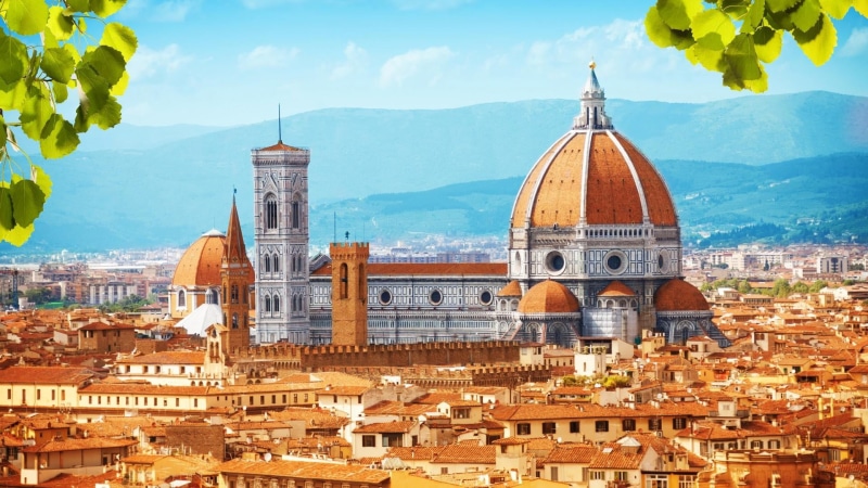 building, basilica, built structure, spirituality, nature, cityscape, building exterior, medieval architecture, town, no people, florence, city, belief