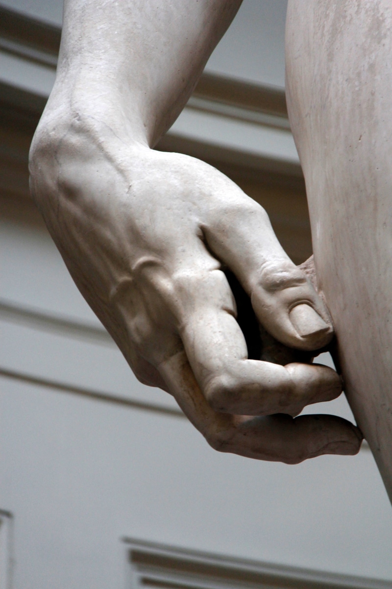 close-up, creativity, body, human limb, sculpture, classic, hand, monument, florence, built structure, Florence, David, italy, craft, Italy, Florence, low angle view