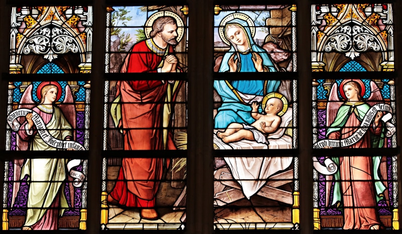 stained glass window, window, art and craft, colorful glass, indoors, stained glass, faith, glass art, 5K, representation, window grilles, child, shine through