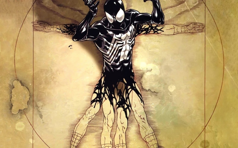 standing, horror, spooky, Marvel Comics, adult, Vitruvian Man, symbol, backgrounds, Leonardo da Vinci, old, Spider-Man, fantasy, females, halloween
