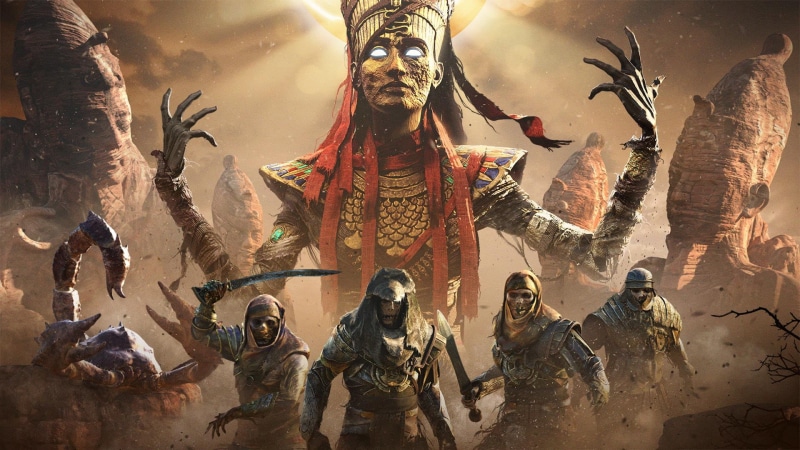 aggression, Assassins Creed, art and craft, history, statue, government, video games, religion, nature, 1080P, no people, belief, sculpture, Assassins creed Origins