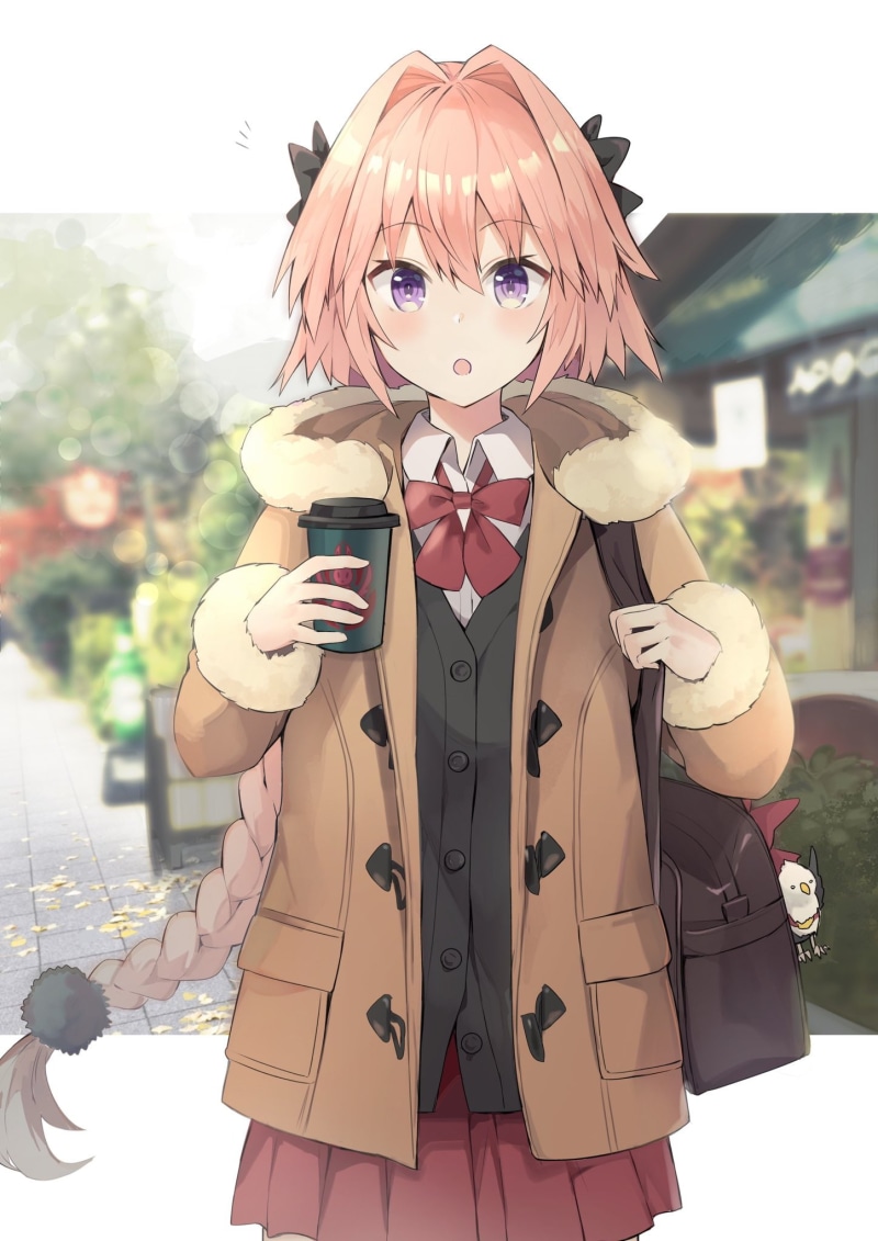 Fate/Apocrypha, Fate Series, Rider of Black, 1080P, anime boys, Astolfo (Fate/Apocrypha), pink hair, Fate/Grand Order