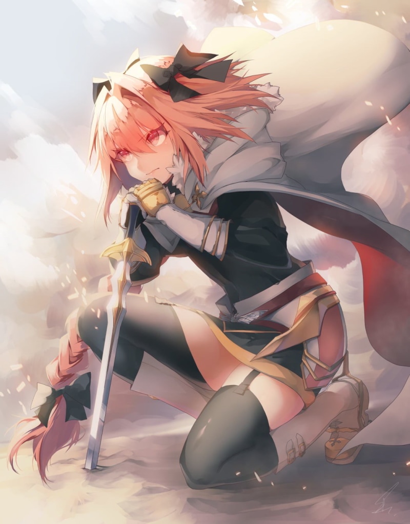 lifestyles, beautiful woman, clothing, high heels, 720P, beautiful people, adult, women, one person, sunlight, Fate/Apocrypha , hairstyle, Astolfo (Fate/Apocrypha)