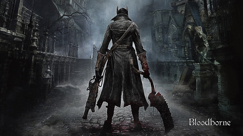 art and craft, game, human representation, representation, old, Bloodborne, horror, adult, spooky, outdoors, 1080P, video, bloodhorn, built structure