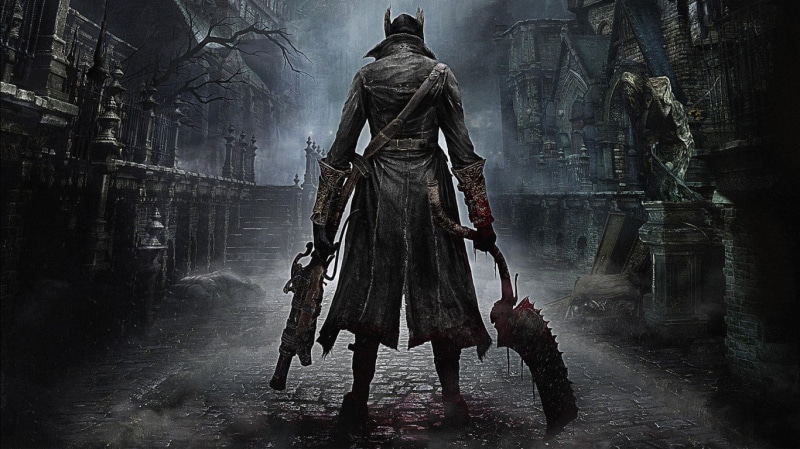 building, spooky, full length, people, outdoors, halloween, black color, 720P, video games, witch, fear, architecture, Bloodborne, celebration