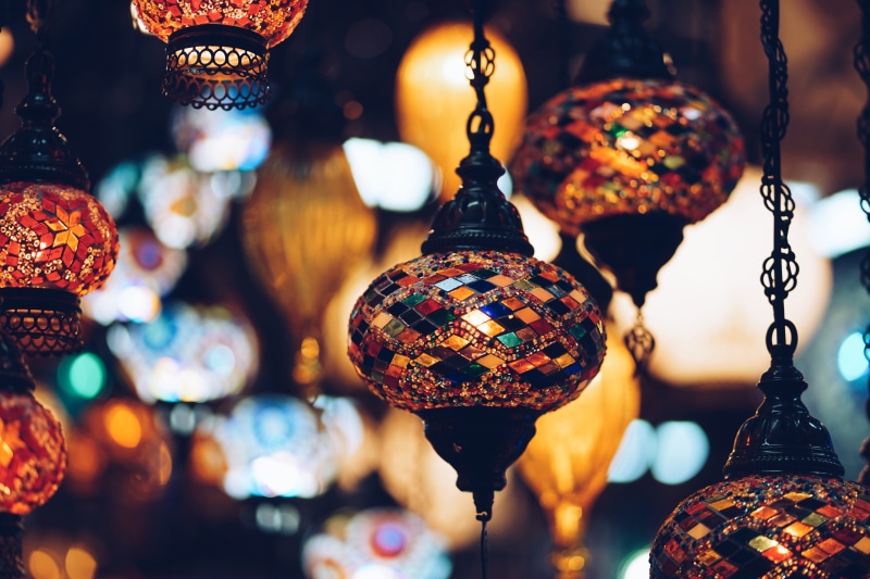 ornate, art and craft, hari raya, hanging, singapore, retail display, decoration, turkey, illuminated, market, for sale, design, no people, pattern, 5K