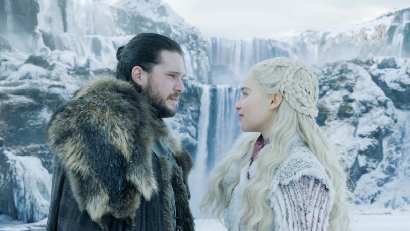 TV Show, Daenerys Targaryen, Kit Harington, Emilia Clarke, Game Of Thrones, 2K, Jon Snow