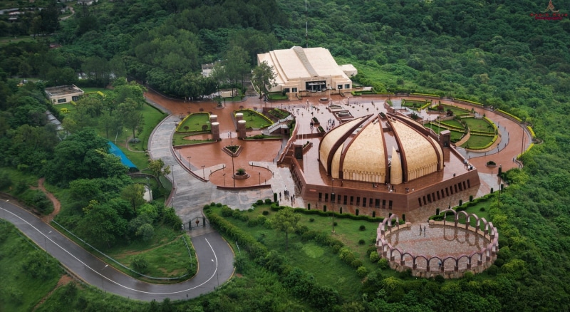 no people, tree, transportation, built structure, beauty in nature, airview, travel, Asia, water, day, outdoors, Pakistan, travel destinations, aerial