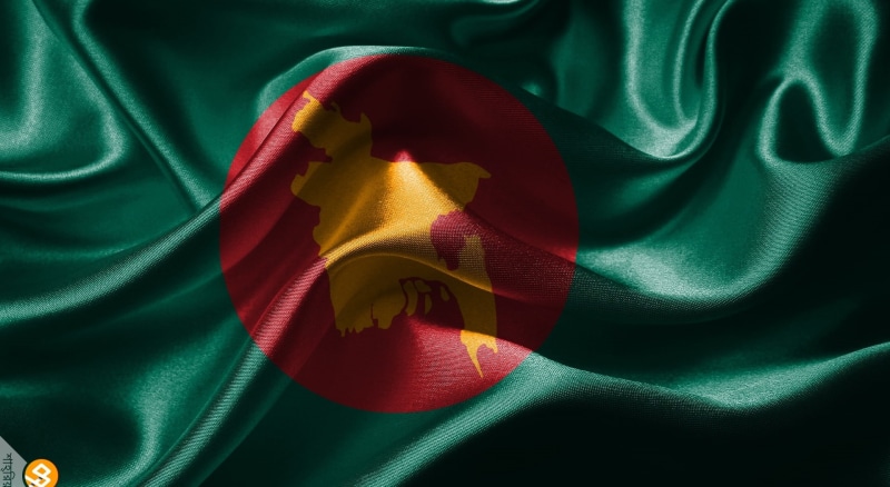 Asia, flag, pattern, green, rippled, backgrounds, vibrant color, no people, 1080P, bangladesh, full frame, shiny, Others, material, wrinkled