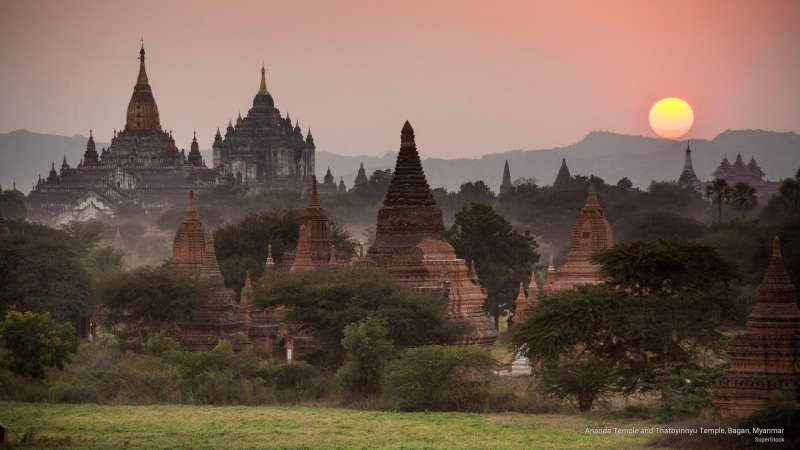 2K, ananda, temple, bagan, myanmar, thatbyinnyu, Asia