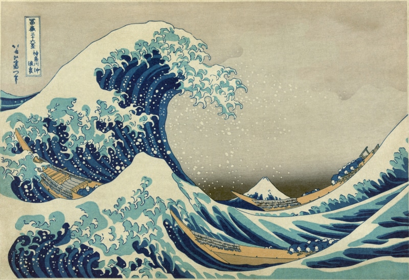 man, representation, published in 1830 or 1831, nature, asian, Kanagawa lowepro the name of the url, architecture, high angle view, no people, textile