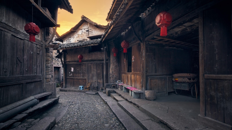 town, street, tibet, street view, yaan, asia, 5K, china, sichuan