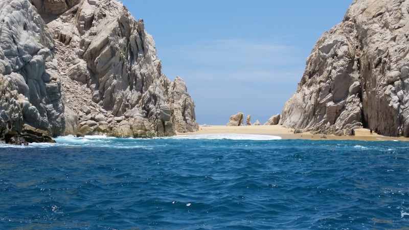 ocean, tropical, scenic, eroded, cloud, tranquility, water, body, white, rock - object, sand, summer, relaxation, coastline, outdoors, travel, sun, beach
