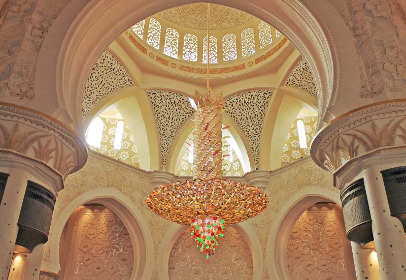 fairy tales, chandelier, royalty, couple, mosque, capital, minaret, place of worship, sheikh zayed mosque, ornament, travel, uae, lighting equipment, arabic