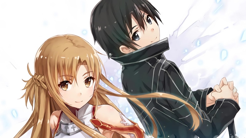 anime, yuuki asuna, couple, online, 1080P, kazuto, sword, art, yuuki, asuna, kirigaya, kirigaya kazuto, sword art online