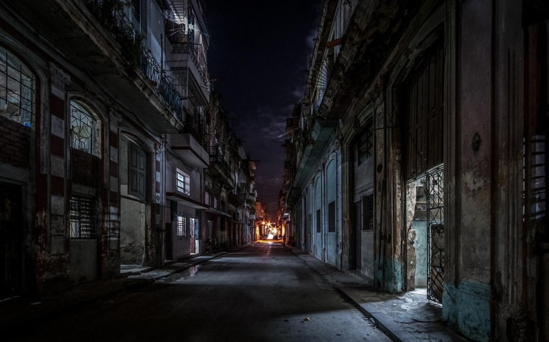 720P, lights, street, architecture, city, cuba, urban, havana