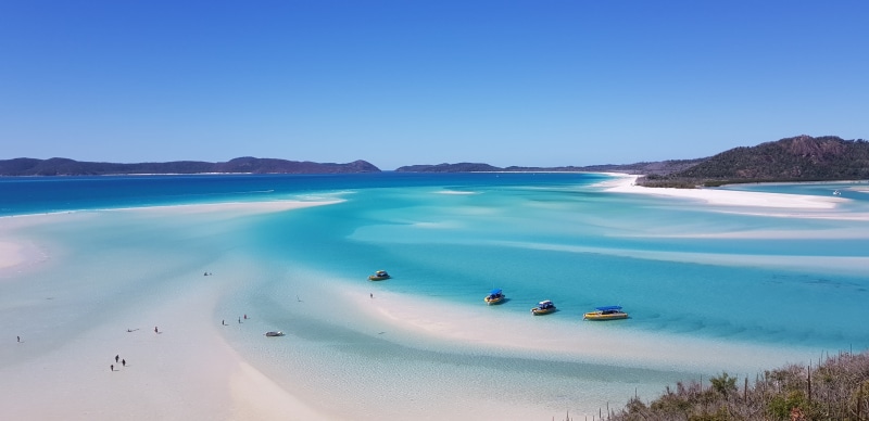 australia, land, queensland, outdoors, great barrier reef, sea, environment, beauty in nature, water, blue, sand, travel, no people, tourism, whitehaven beach