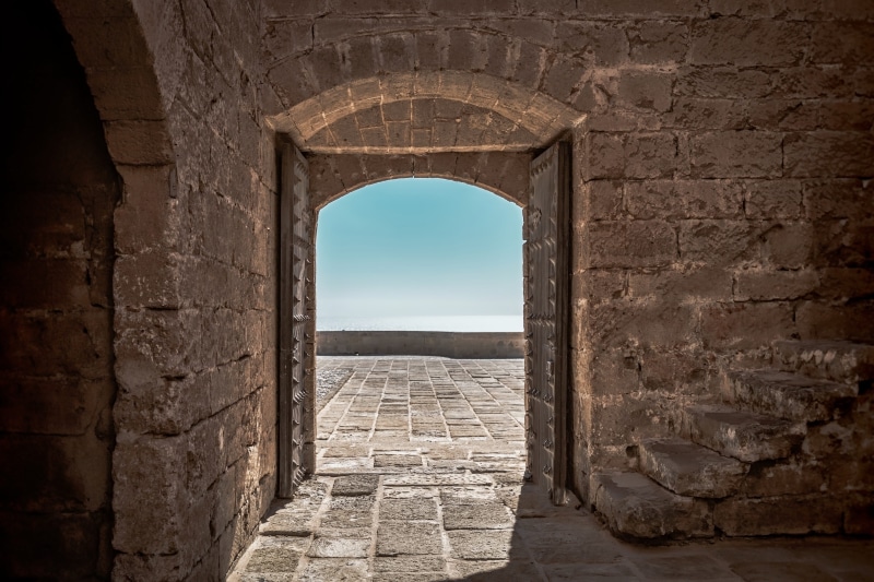entrance, the past, ruined, wall - building feature, old, history, fortress, building, architecture, no people, archaeology, wall, fort, ancient, medieval